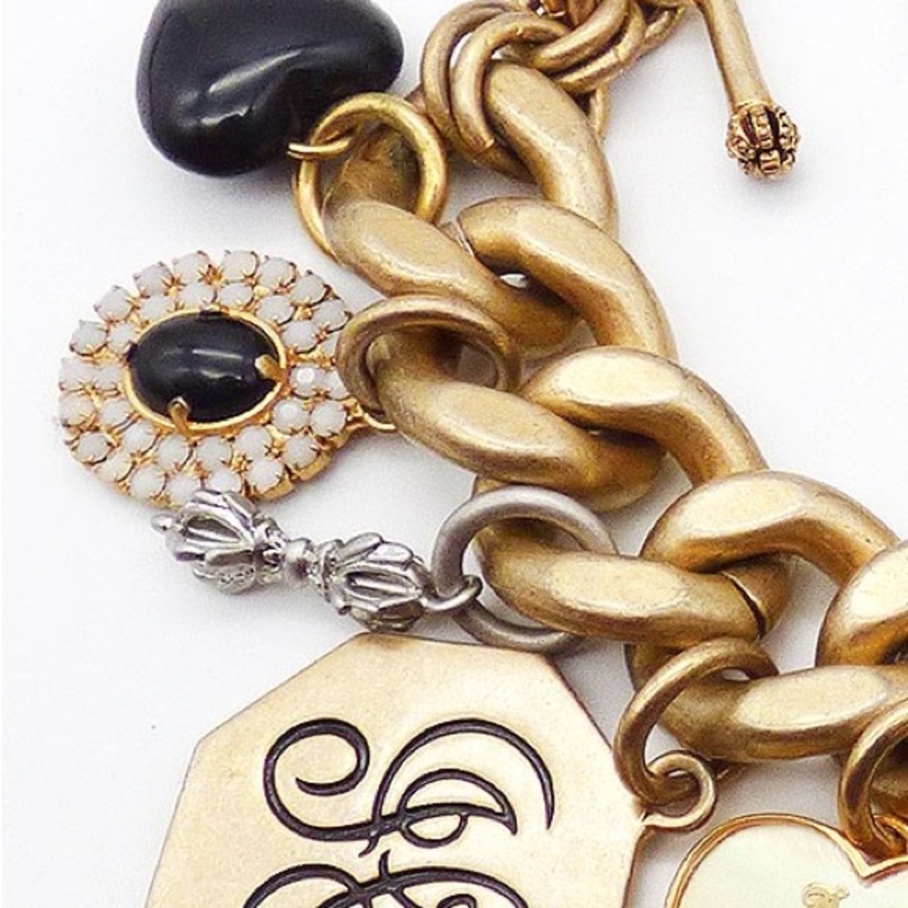 Juicy Couture charms bracelet O/S - Picture 2 of 7